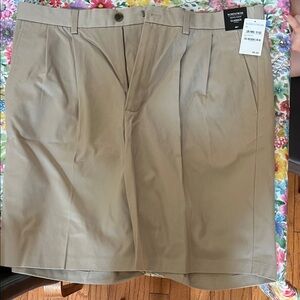 Nordstrom Men's Flat Front Khaki Shorts